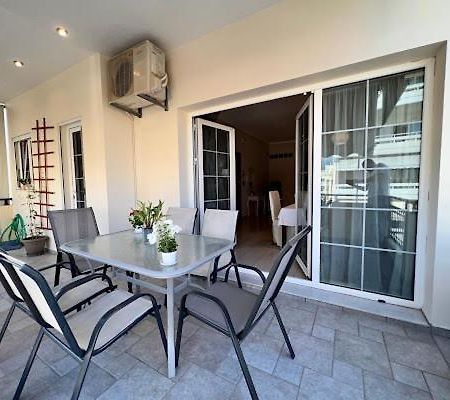 Central Apartment In Quiet Neighborhood Near Sandy Beach Chania  ภายนอก รูปภาพ